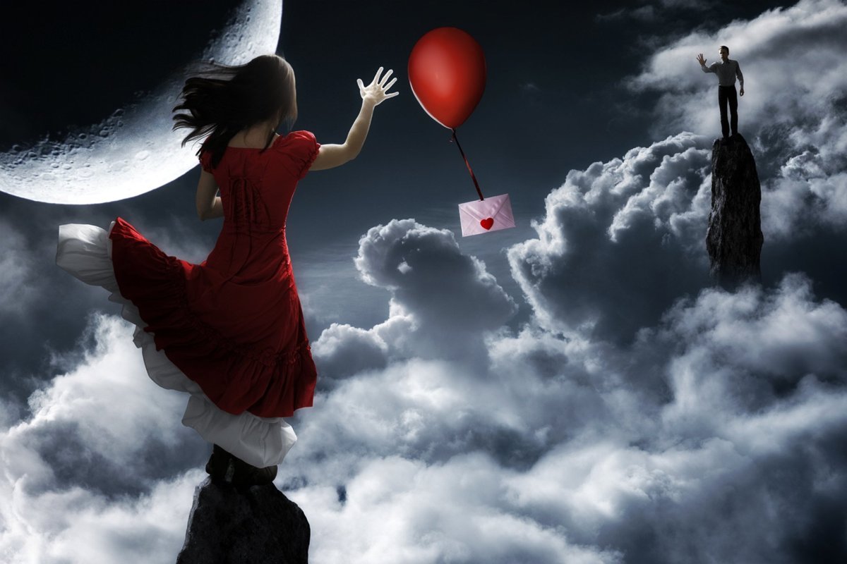 Необычные картинки о любви