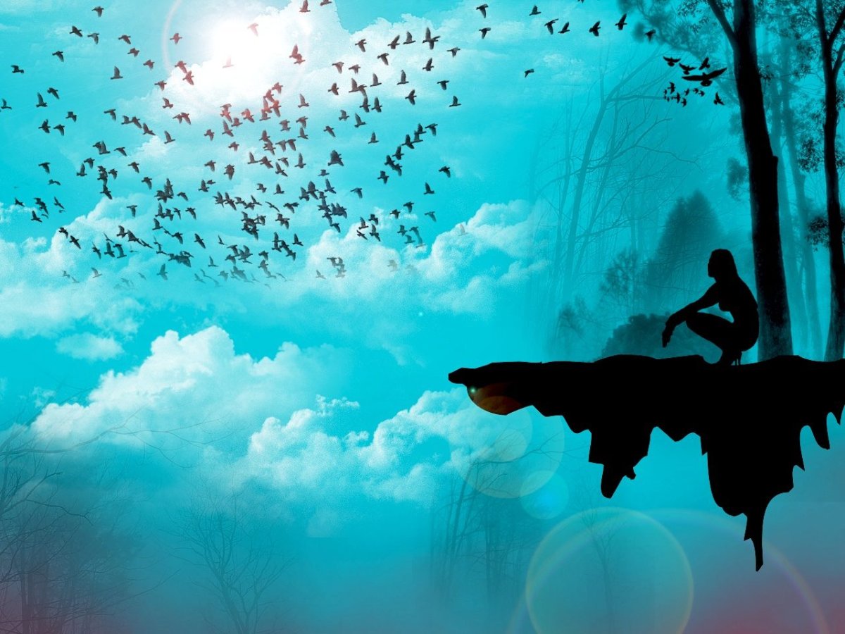 Птица на руке