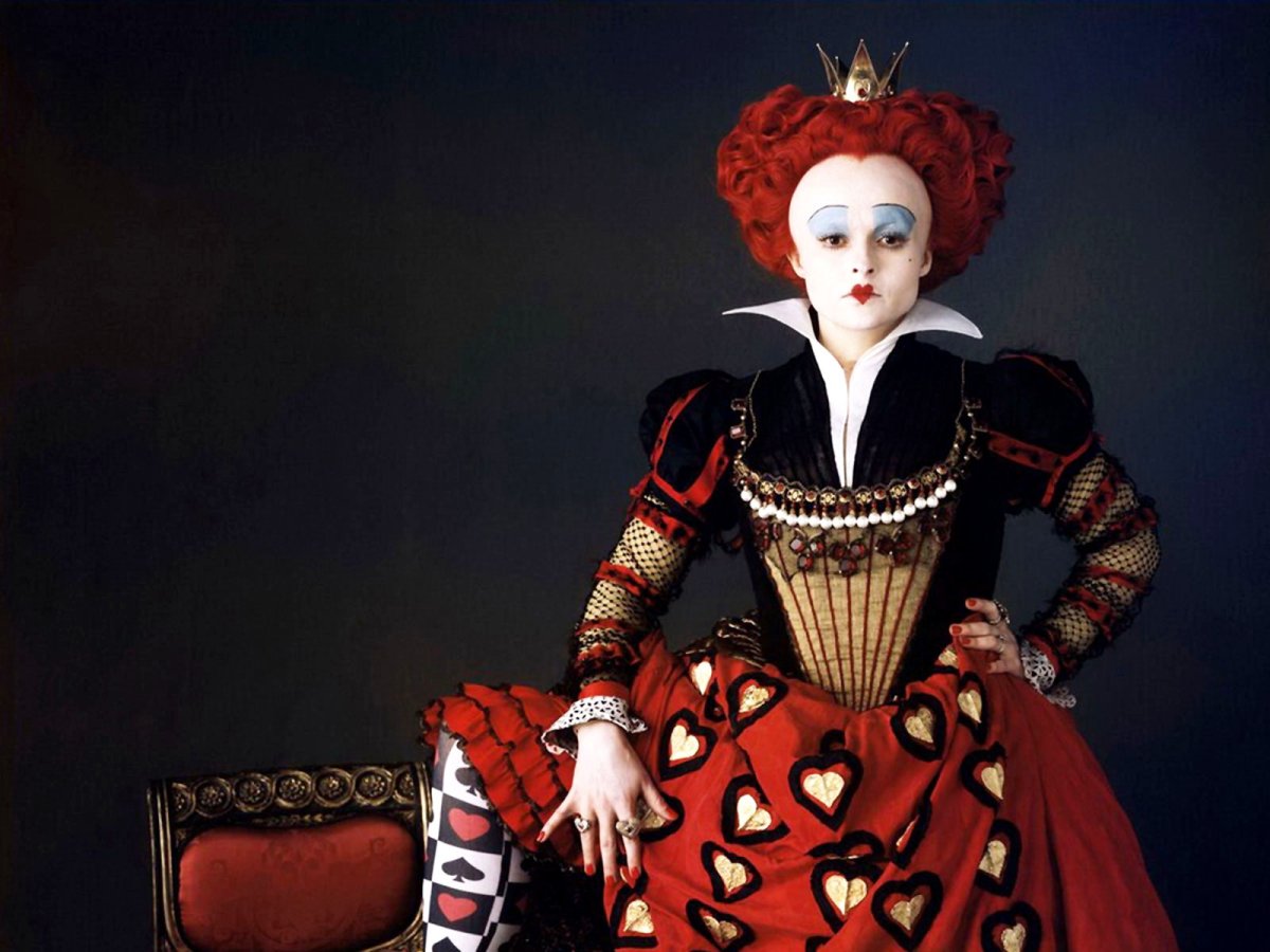 Красная Королева Алиса в Зазеркалье