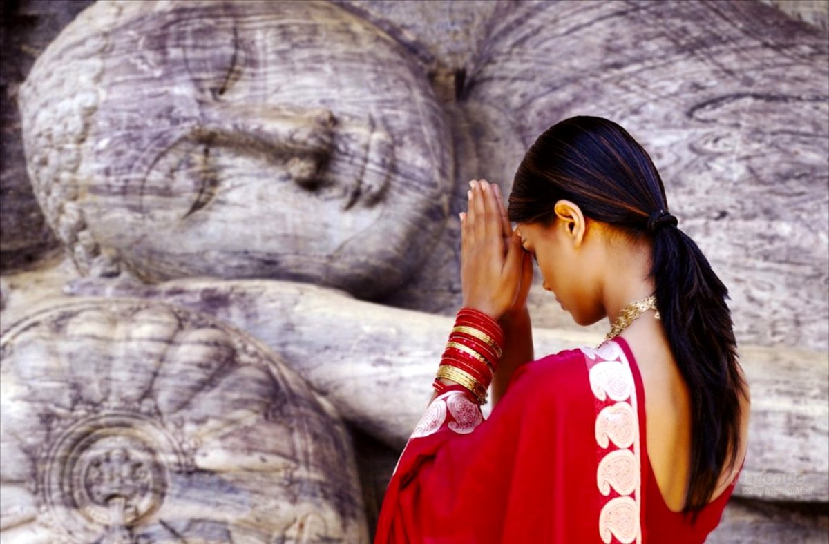 Индианка Намасте