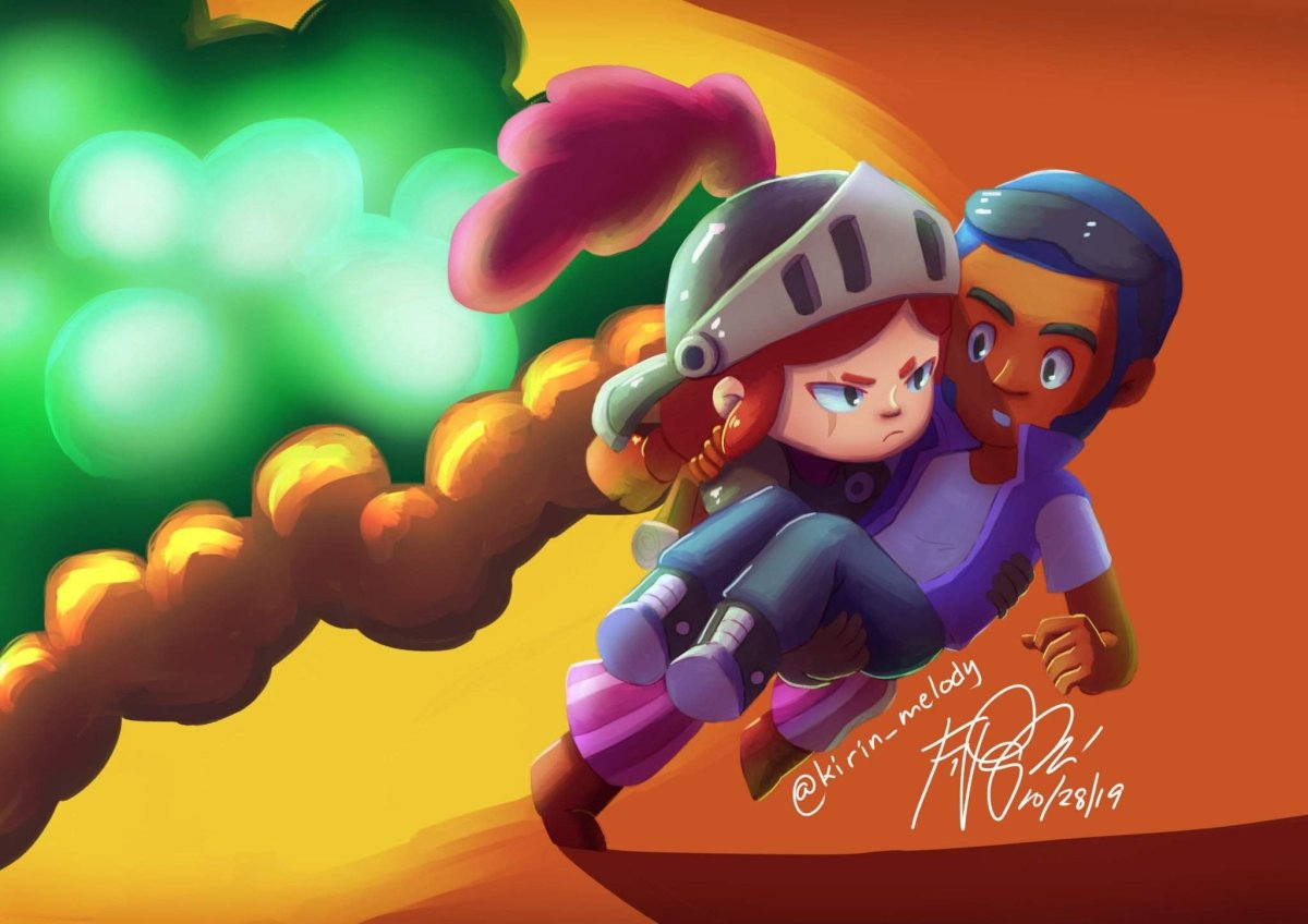 Сестра Джанет в БРАВЛ старс Бонни