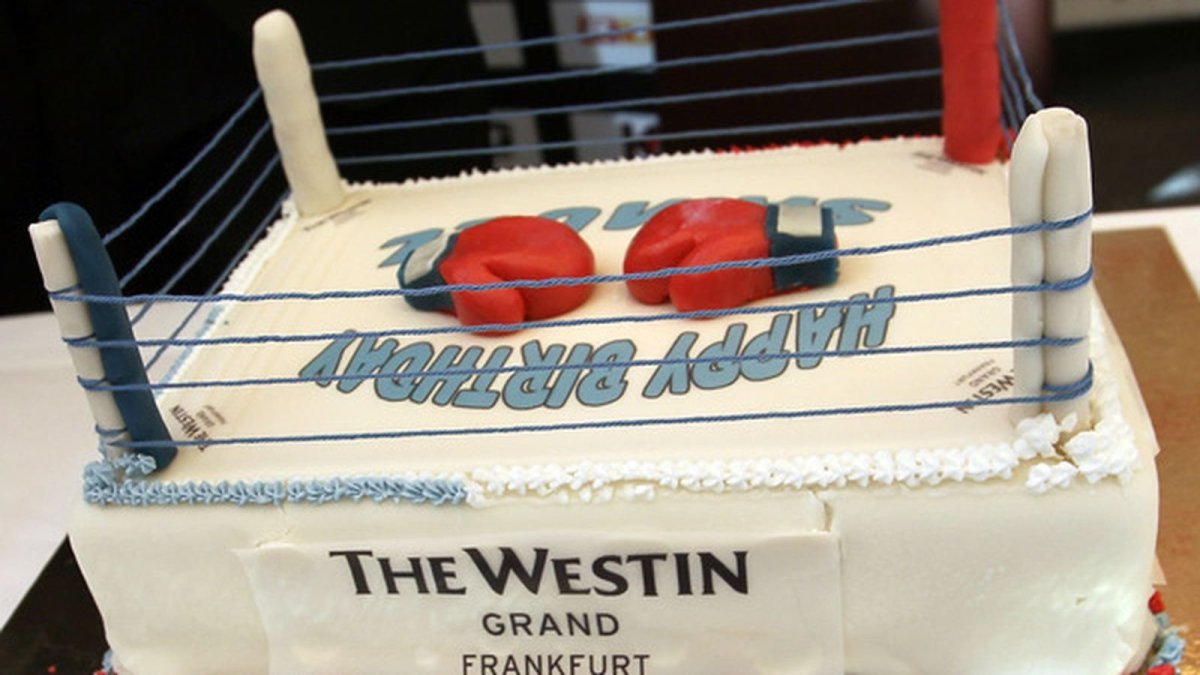 Торт для тренера по боксу