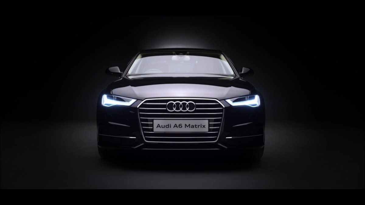 Audi a6 c8 матричные фары