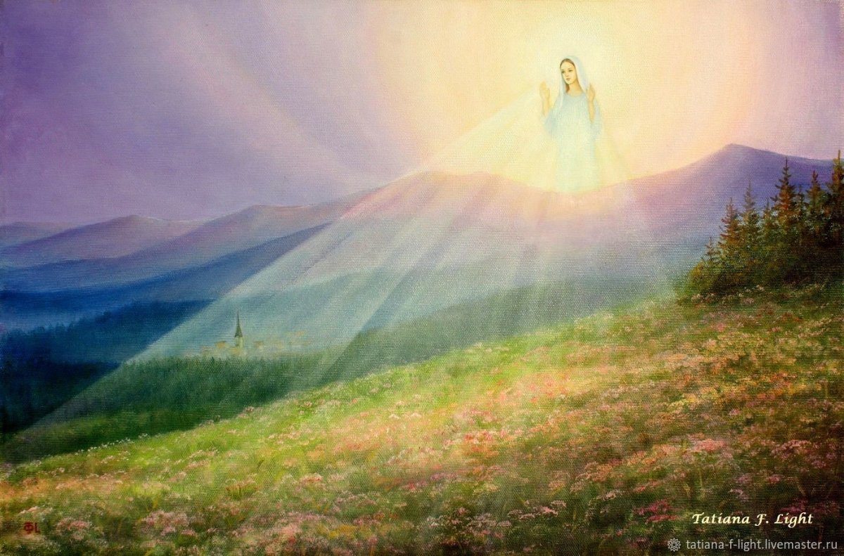 Благословенный Богом картина