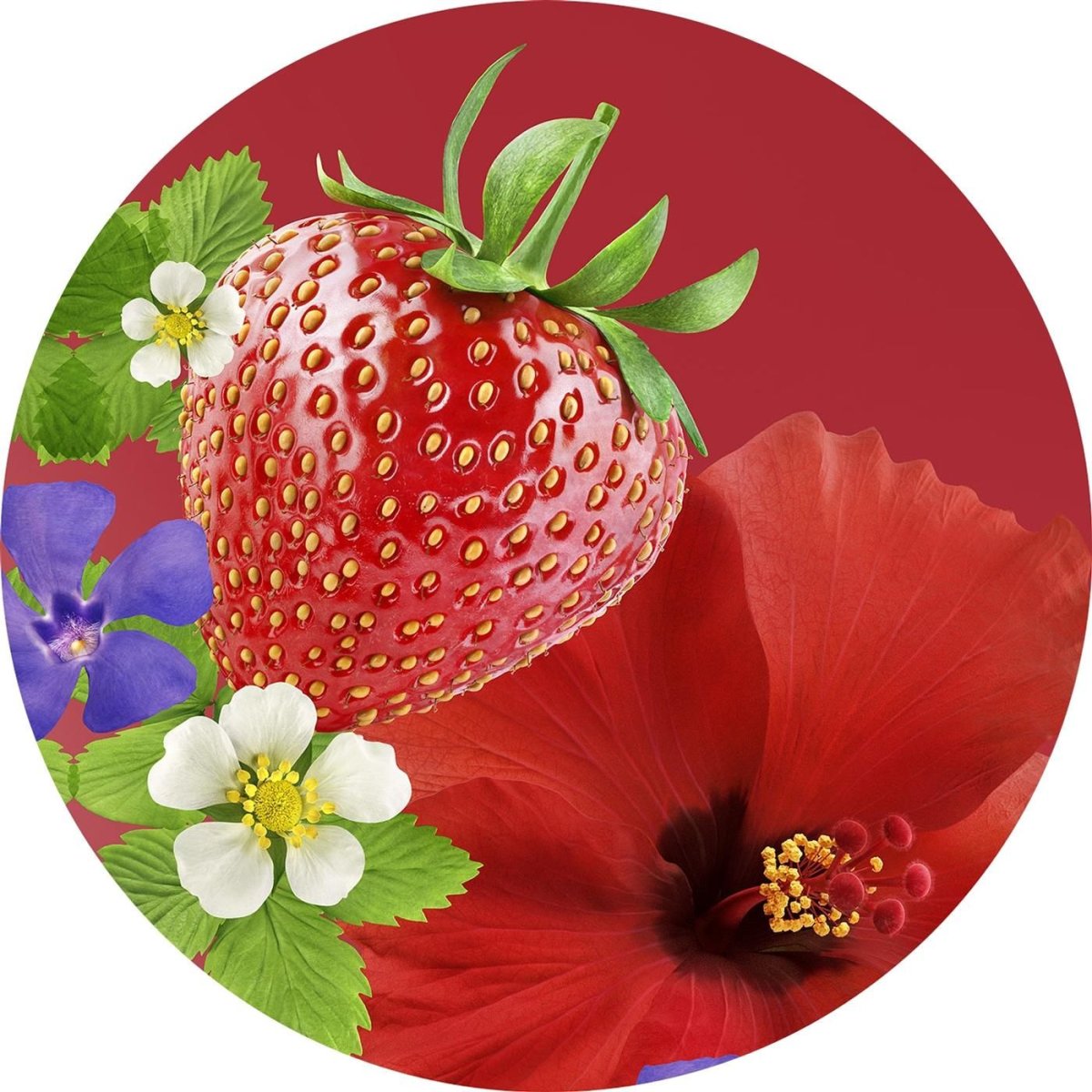 Круглая открытка