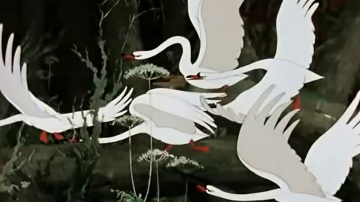 Иллюстрация к сказке гуси-лебеди 2 класс