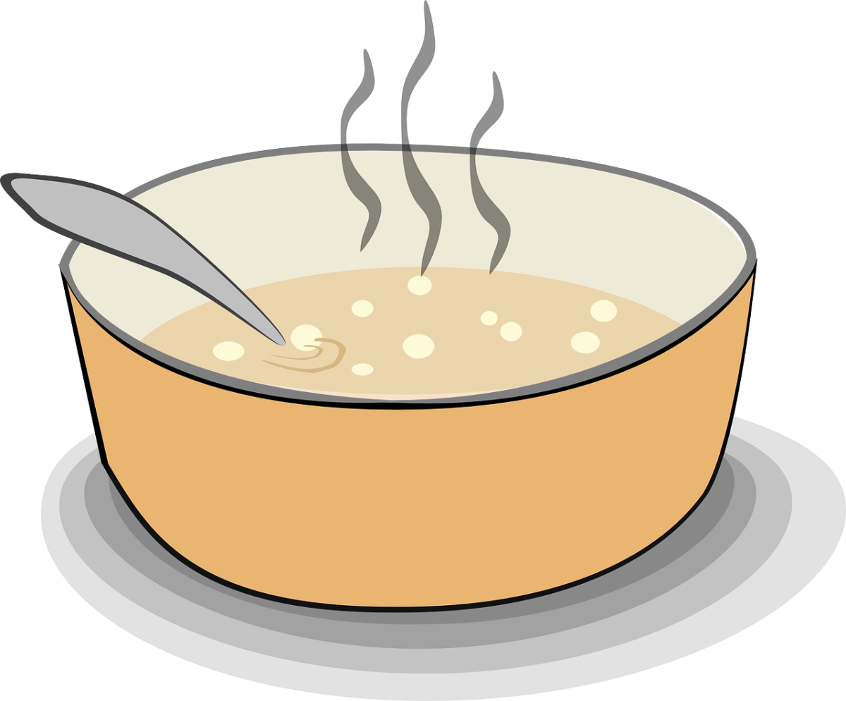 Овощной суп вектор