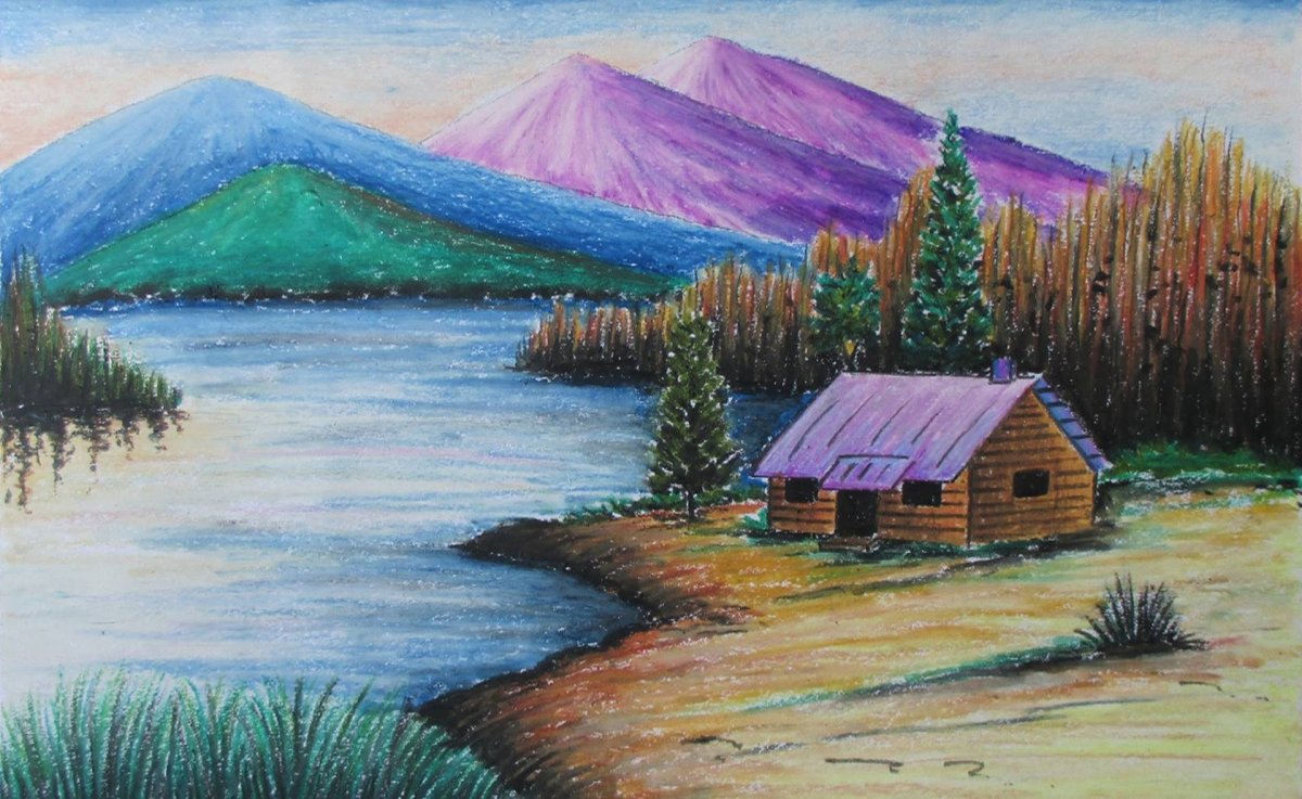 Пейзаж рисунок