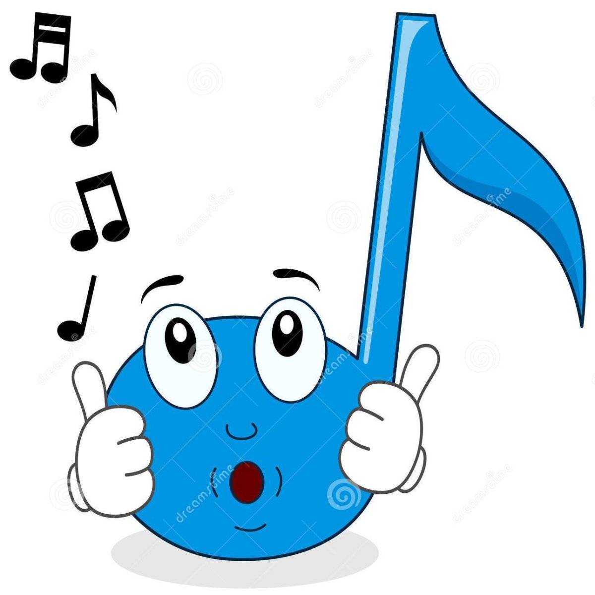 Веселые нотки для детей