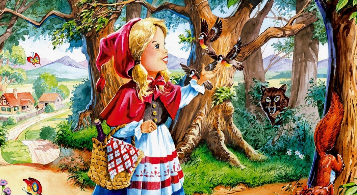 Красная шапочка клипарт