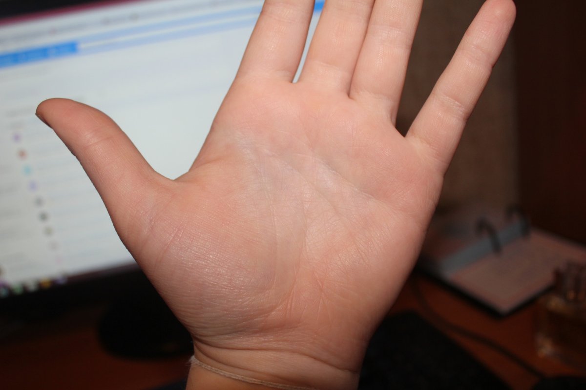 Левая ладонь