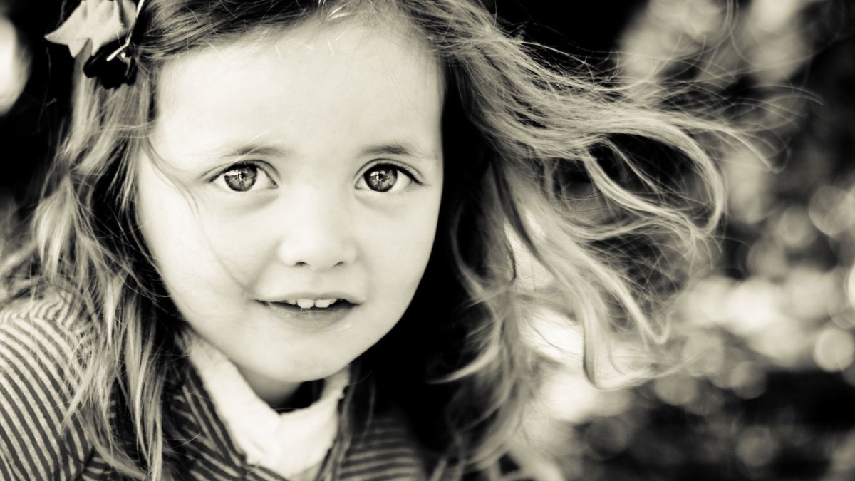 Детство девочка