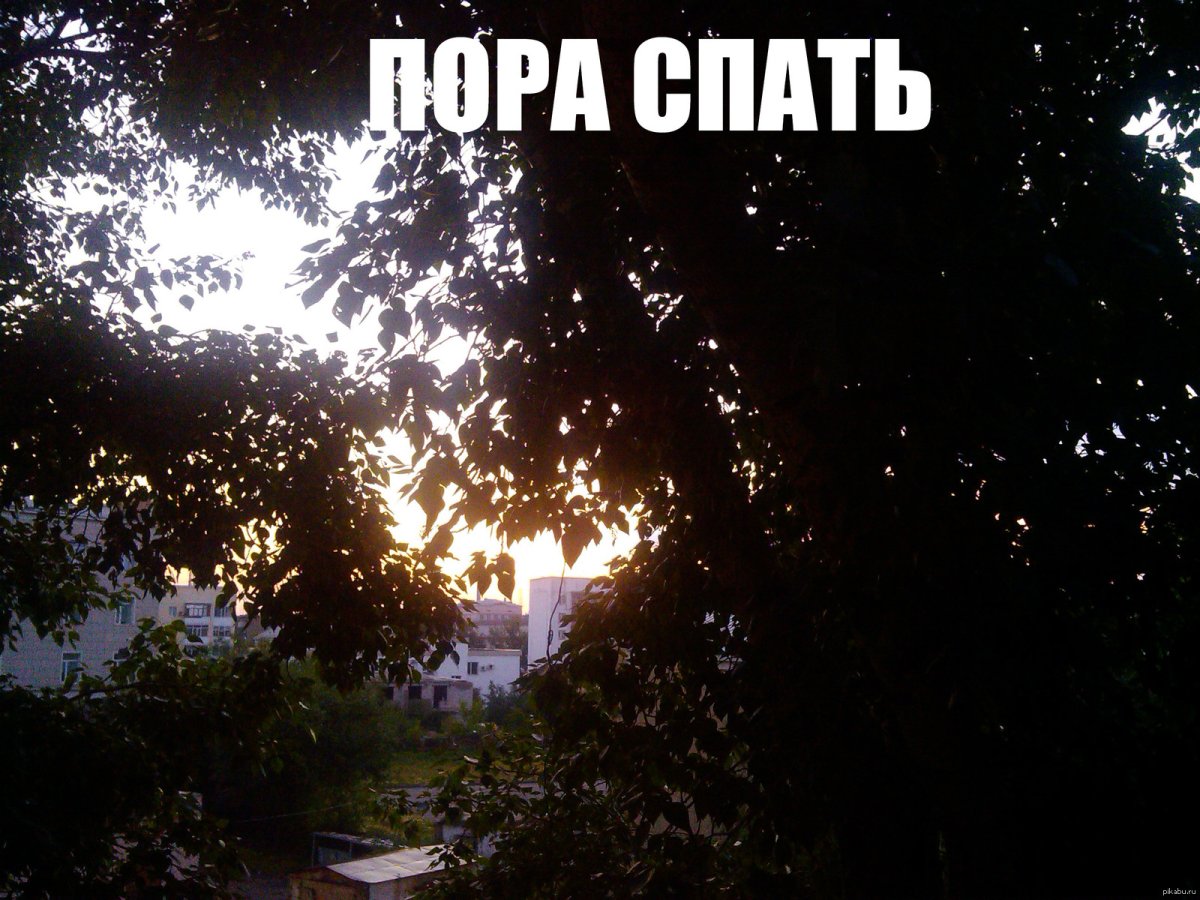 Пора спать картинки
