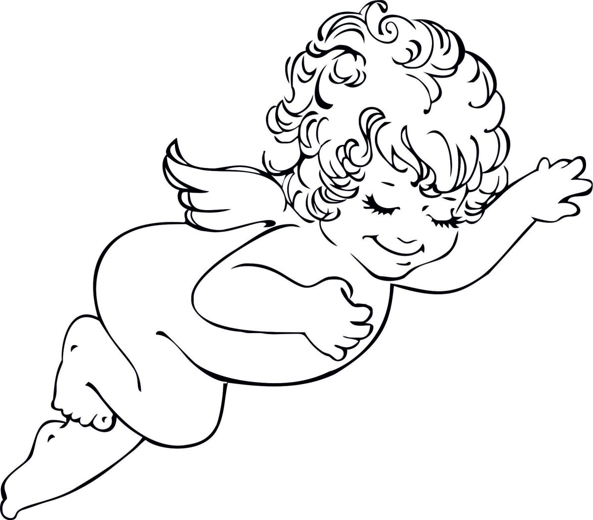 Трафарет Амурчика