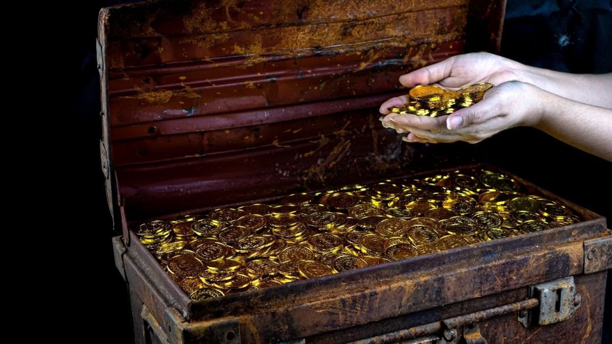 Ларец с золотом
