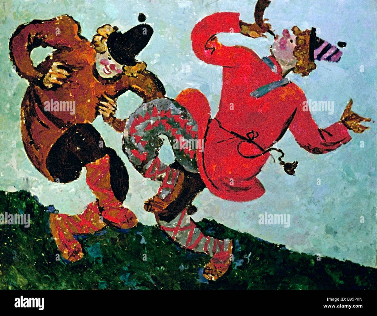 Скоморохи Васнецов