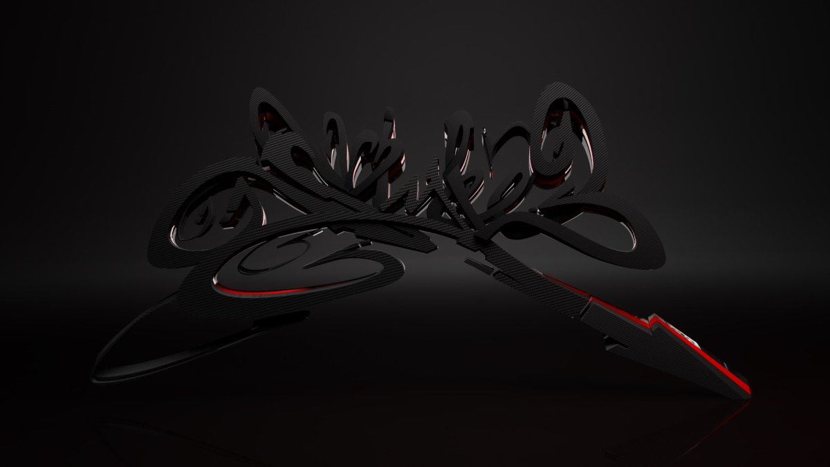 Необычные обои темные