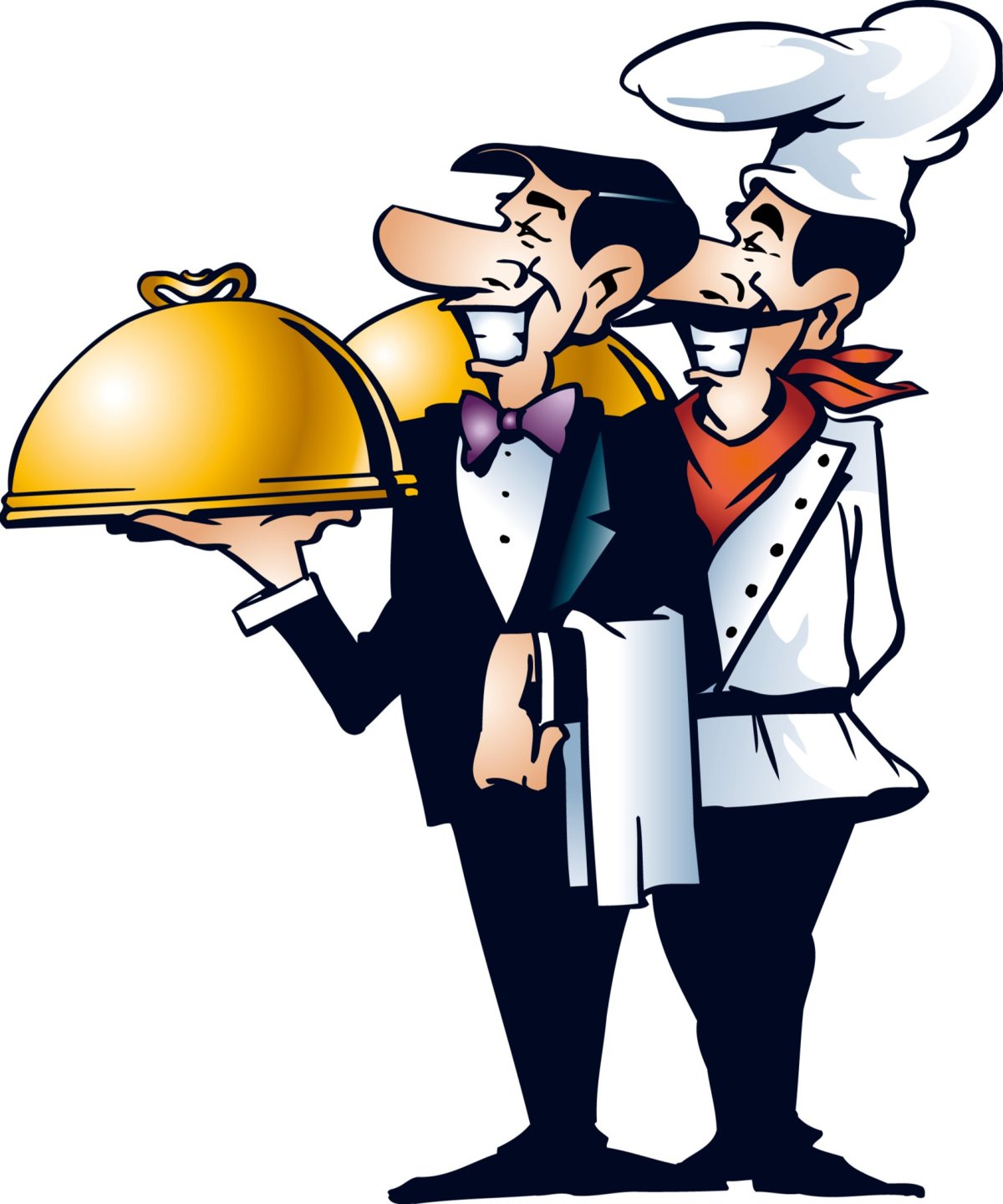 Пара в ресторане нарисовать