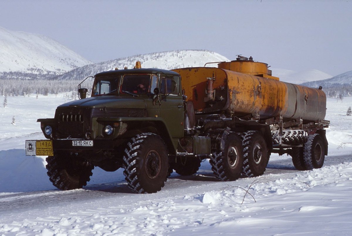 КРАЗ на севере