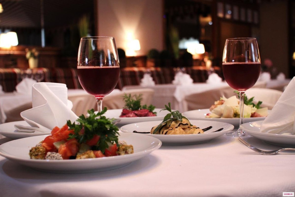 Нарисованное кафе