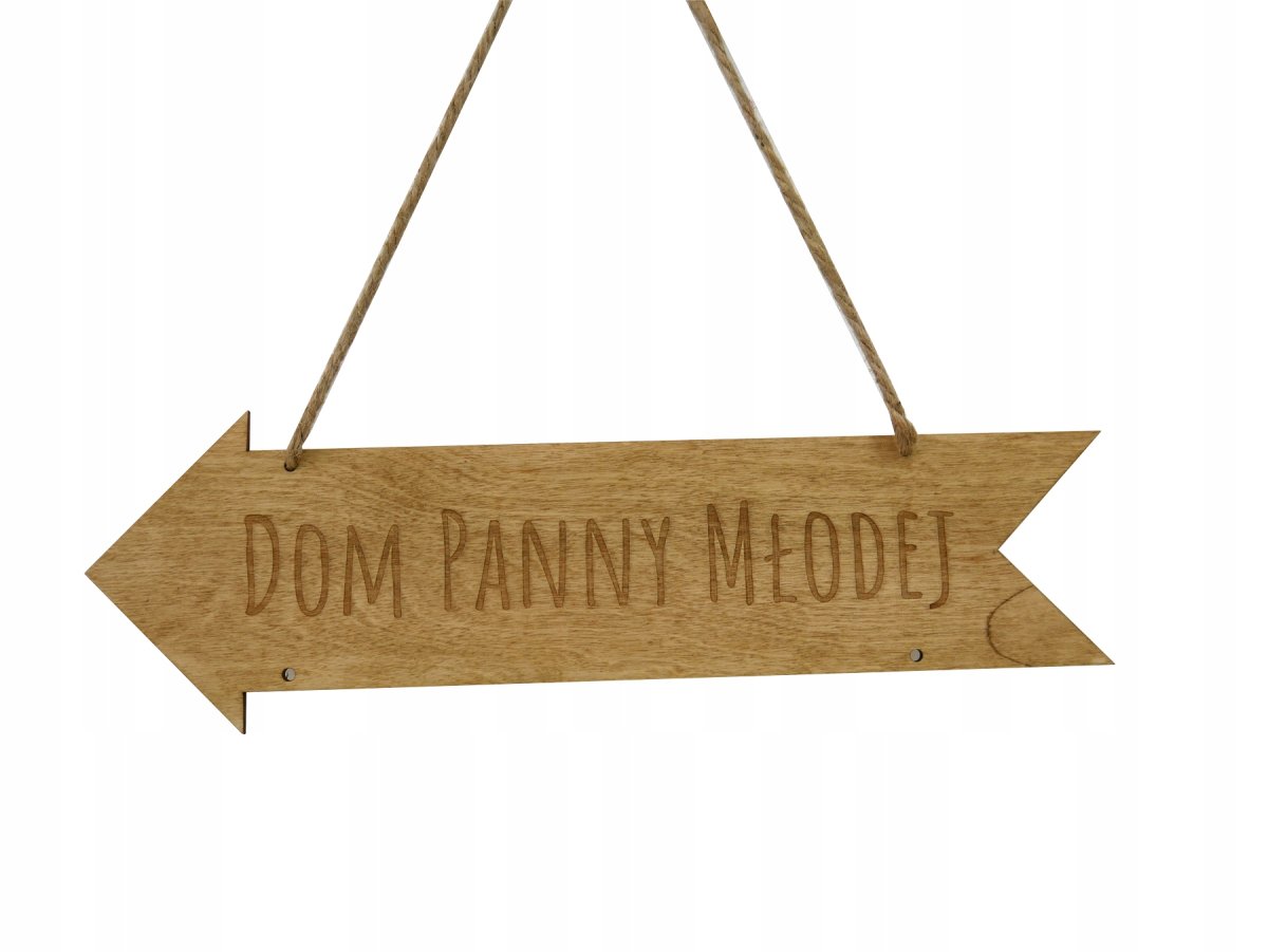 Деревянная стрелка указатель