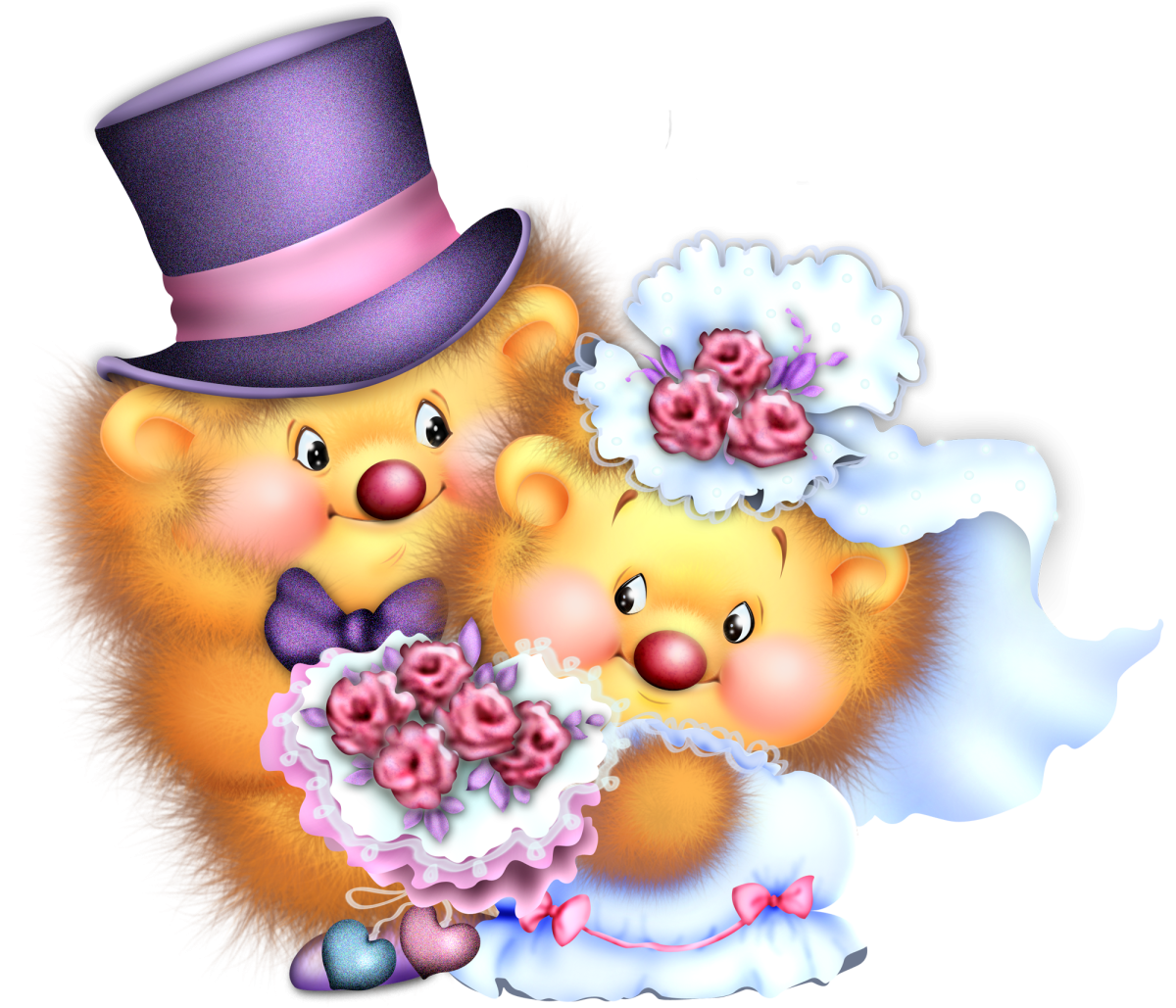 С днем свадьбы!