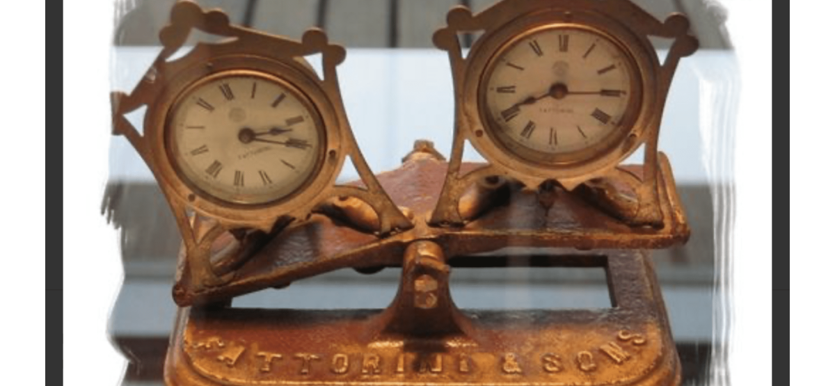 Шахматные часы старинные