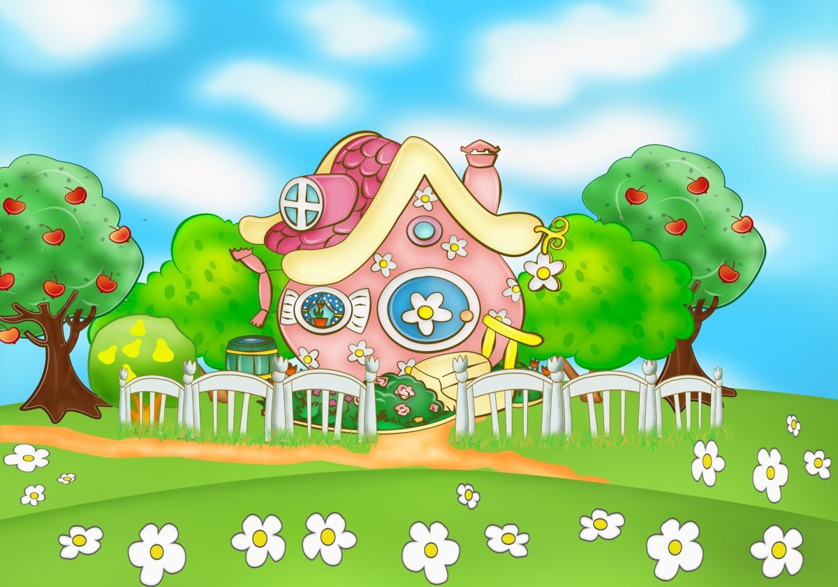 Домик Лосяша из смешариков