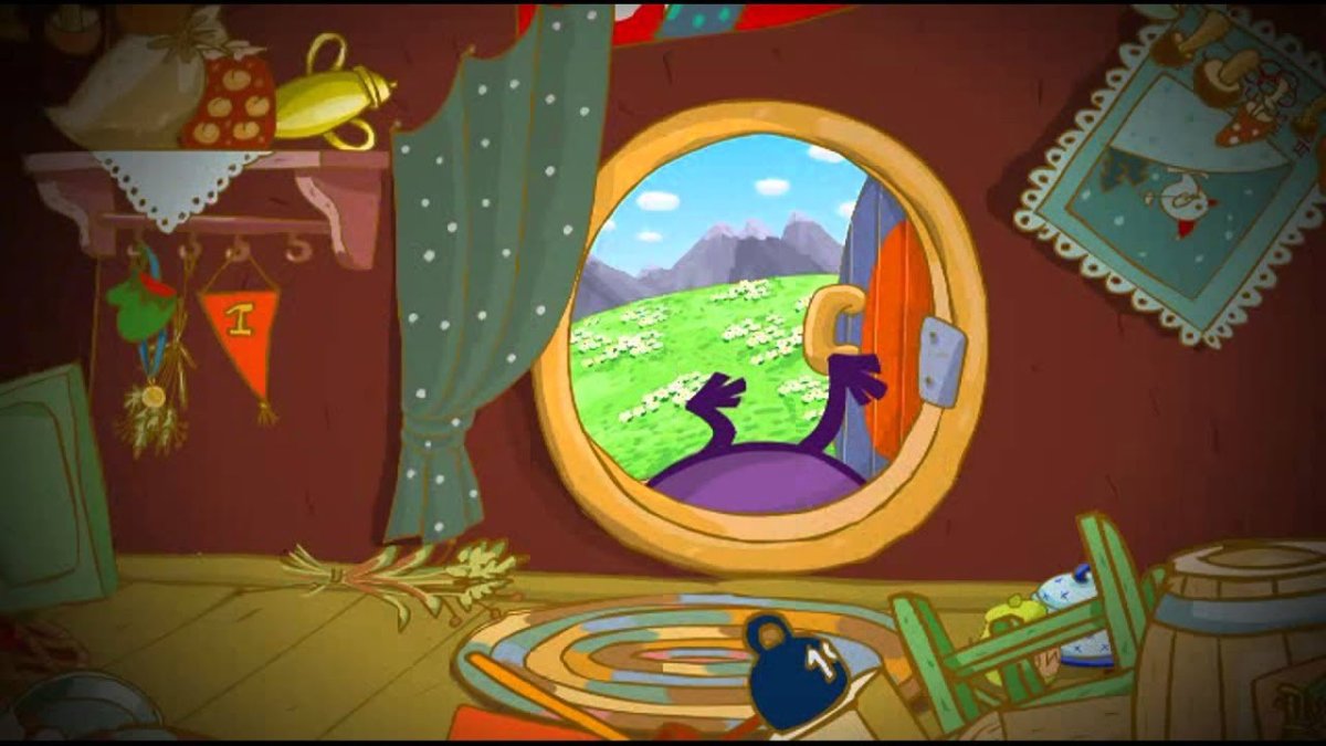 Комната Нюши из смешариков