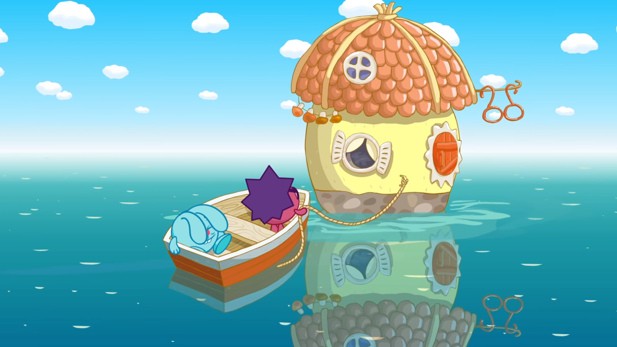 Смешарики домик Копатыча