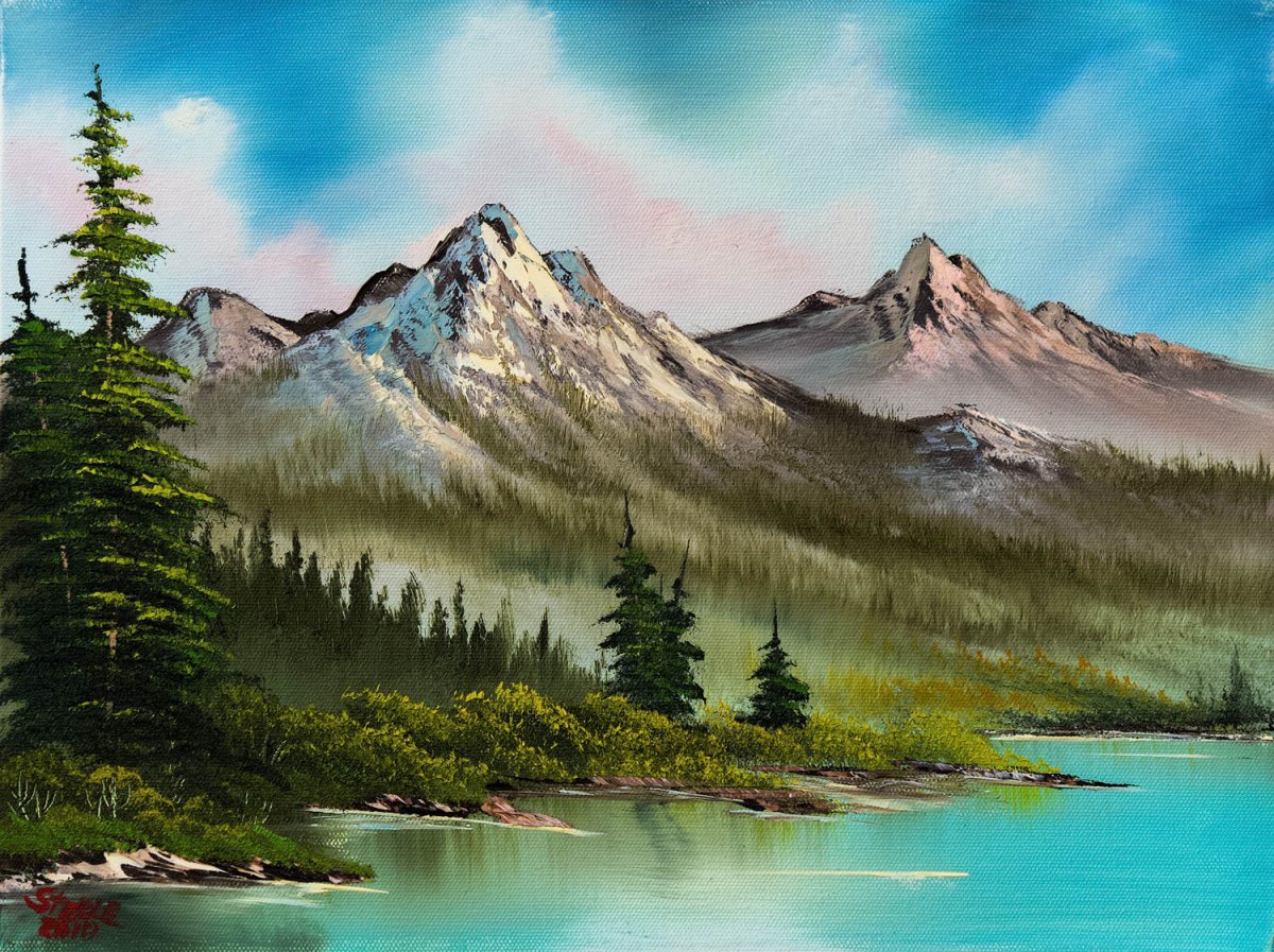 Картины художника.Вундер гора Урал