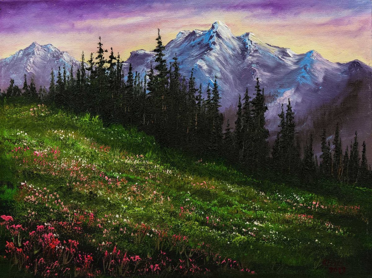 Стилизованный пейзаж