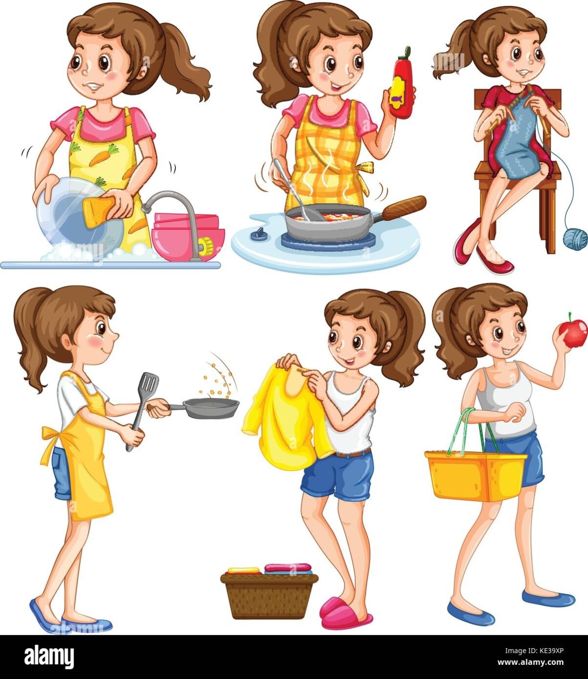 Дети помогают родителям