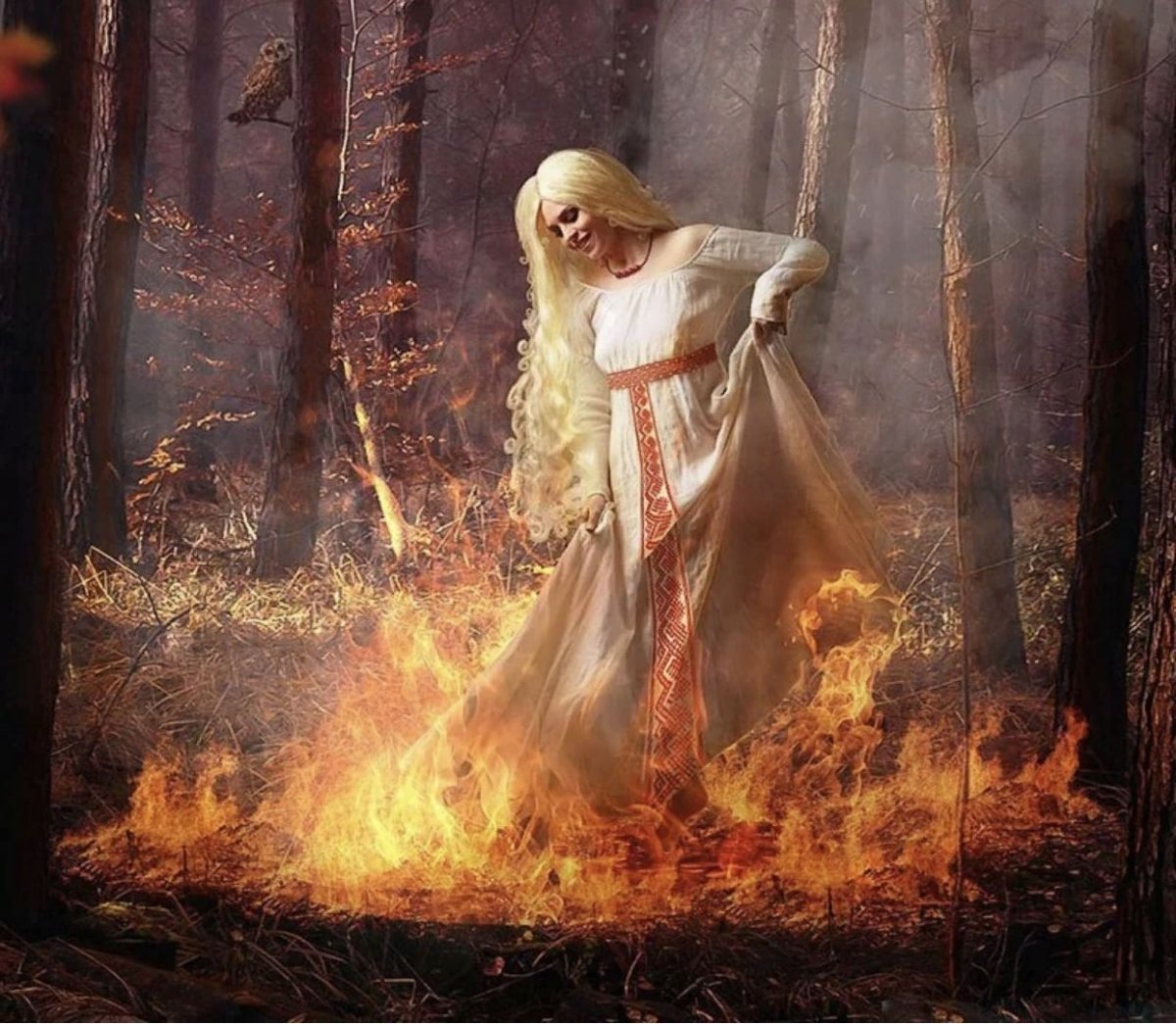 Огневушка-поскакушка Славянская мифология