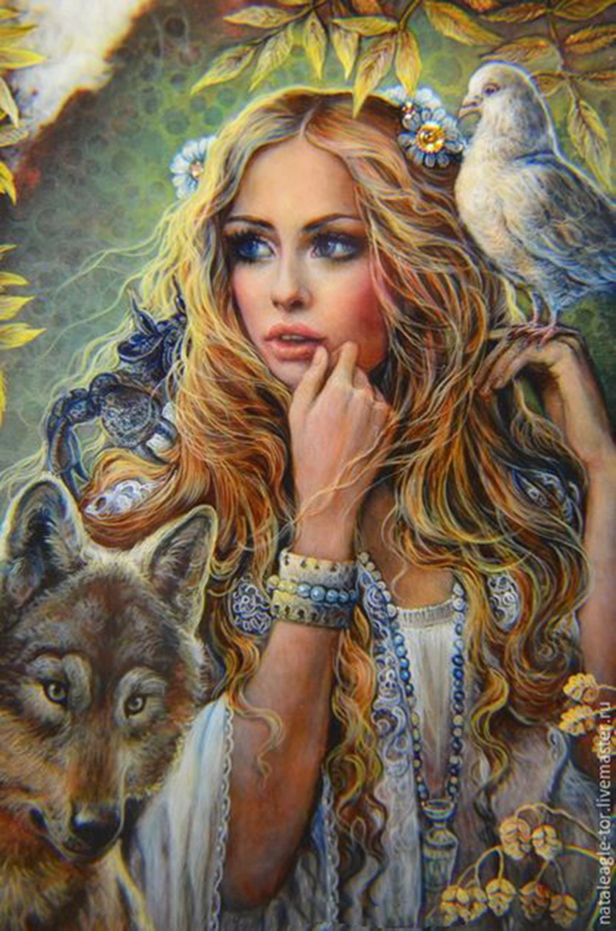 Светлана Беловодова картины славянские