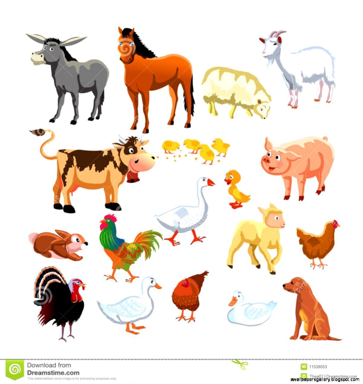 Домашние животные иллюстрации