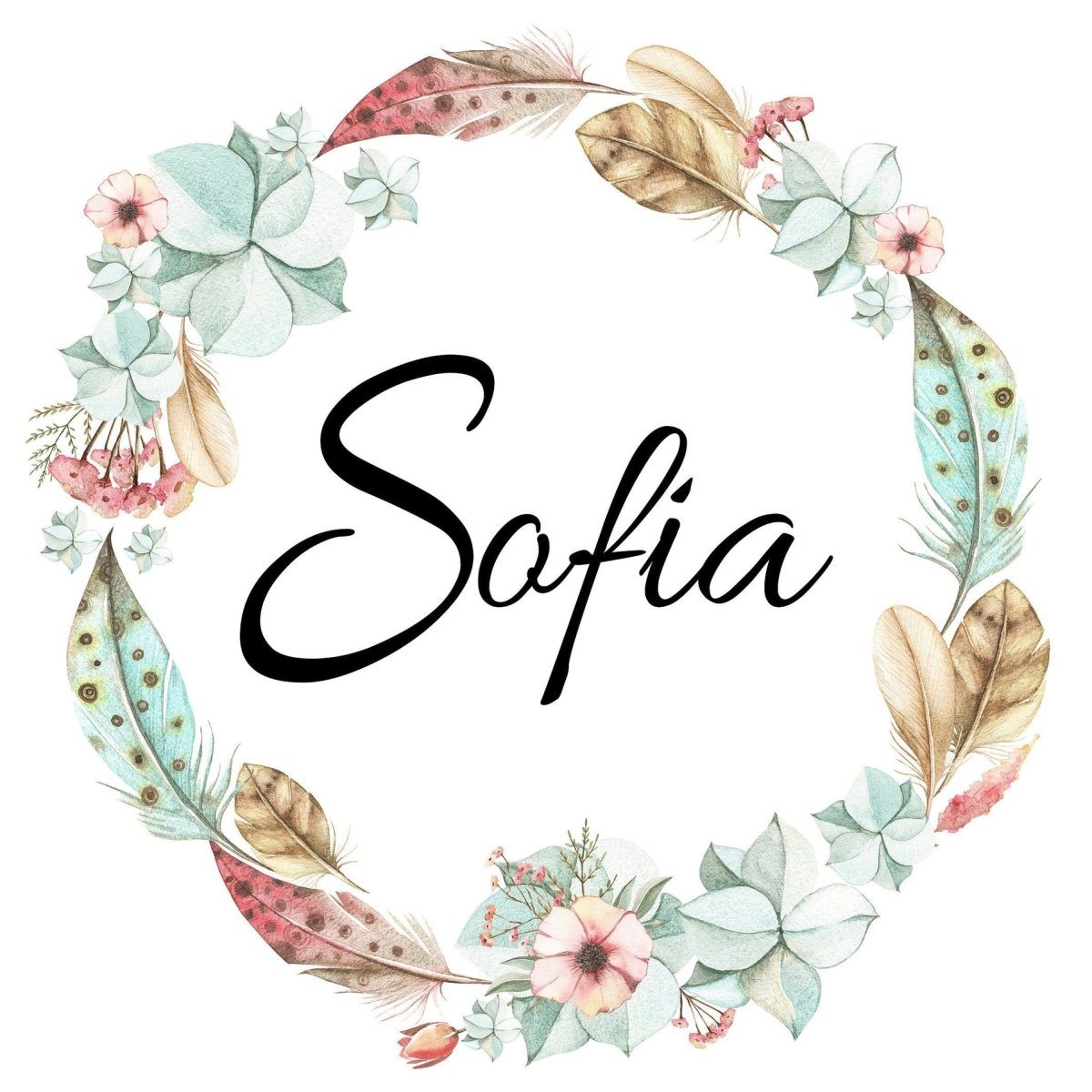 Имена акварелью