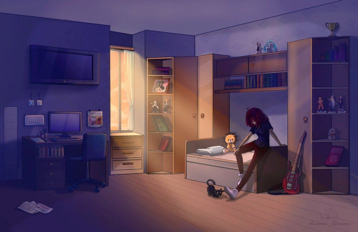 Нарисовать комнату