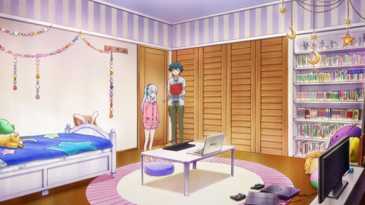 Комната амонг АС аниме