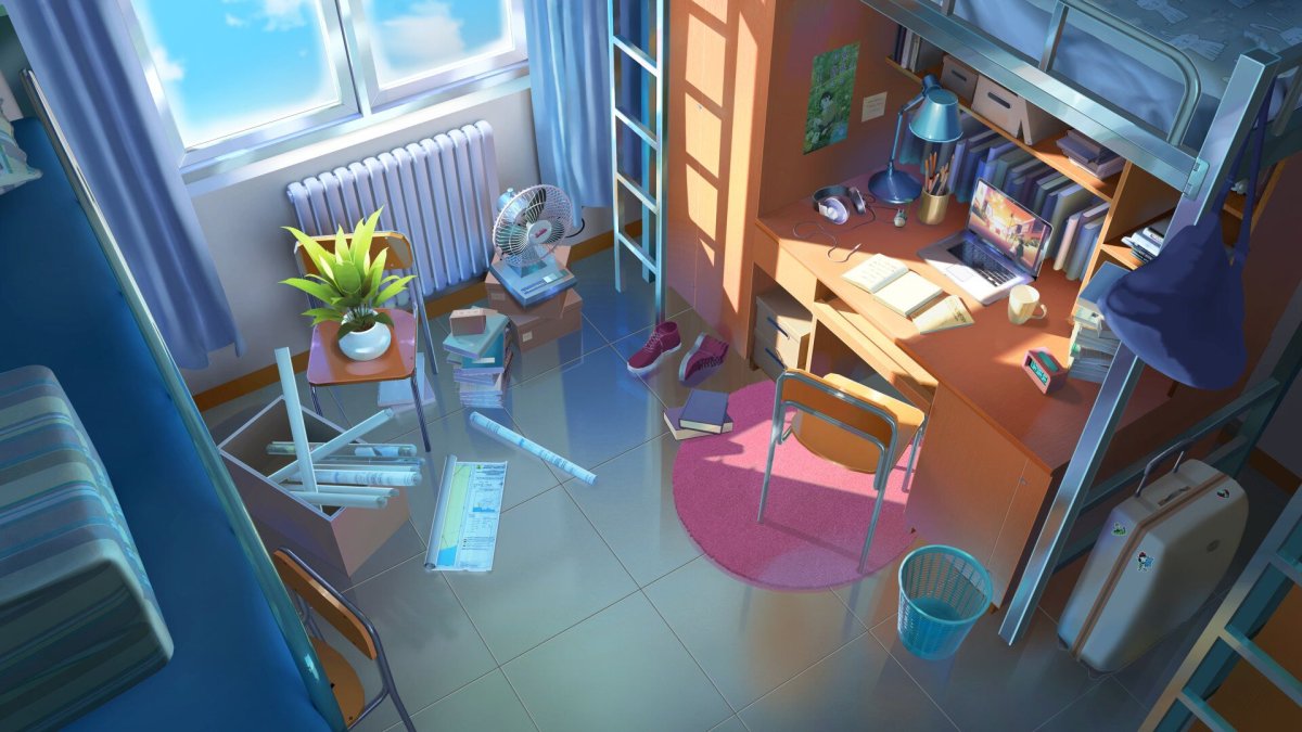 Кровать аниме для гача лайф