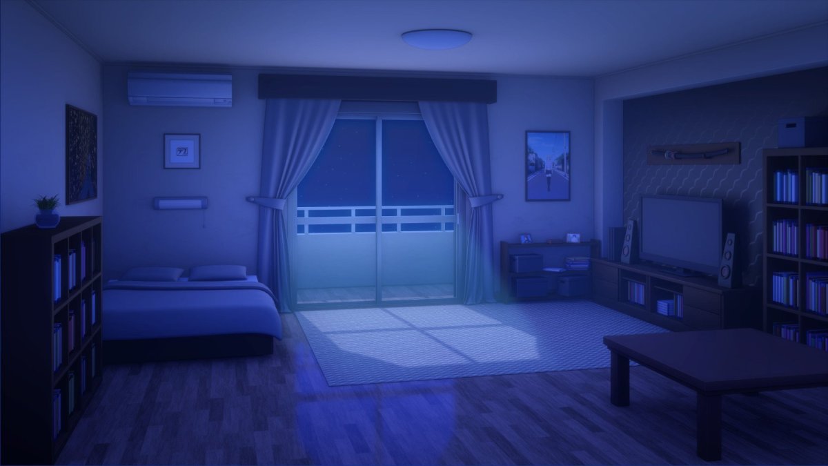 Аниме воспоминания о Марни комната