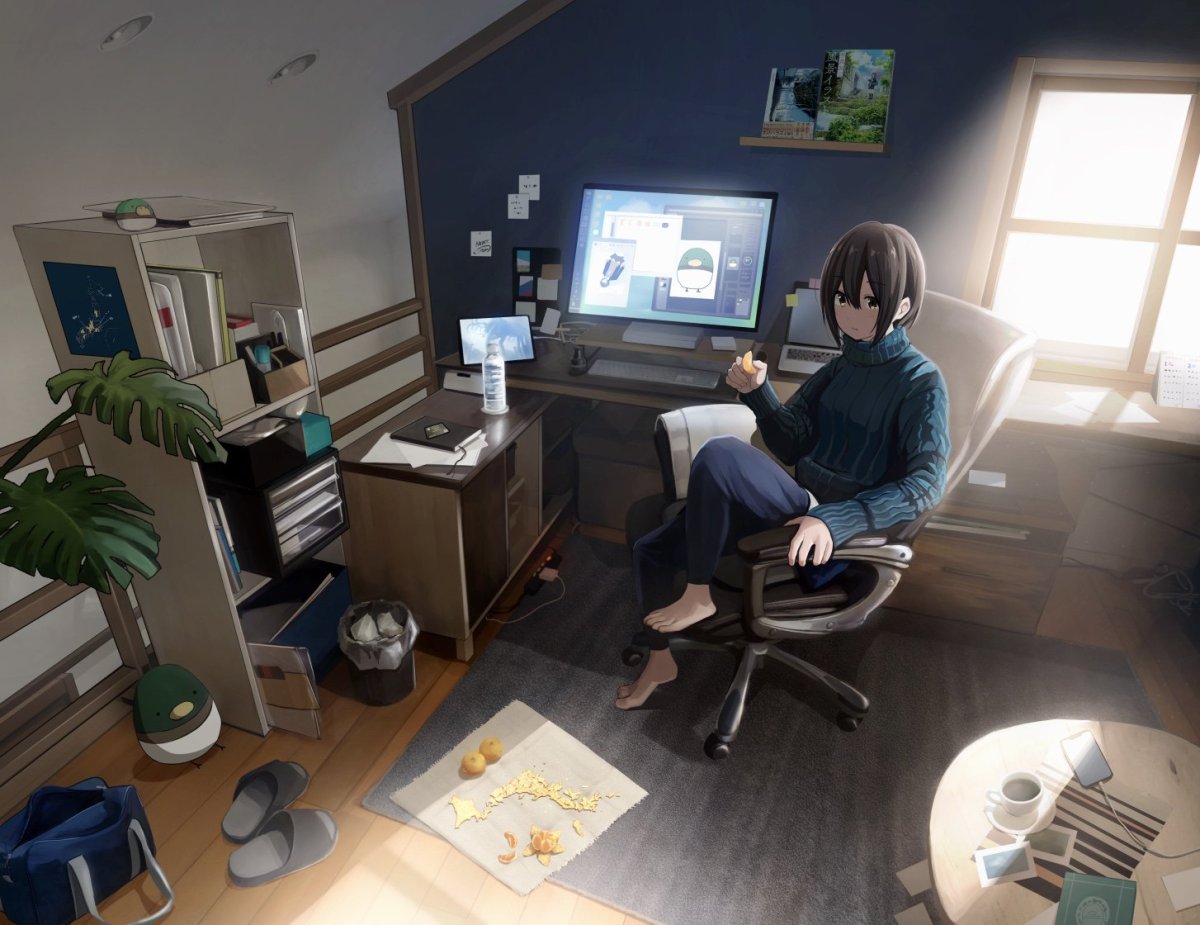 Комната отаку аниме