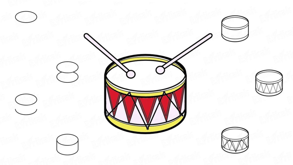 Маленький барабан для распечатки