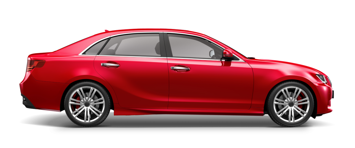 Автомобиль красный