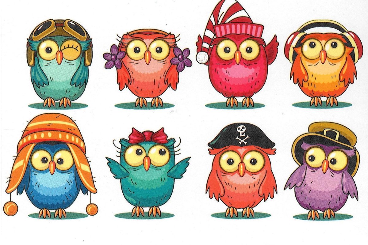 Веселые птички