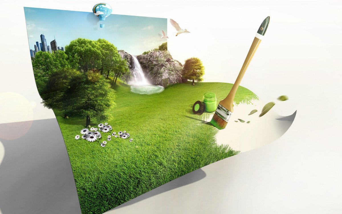 Ландшафтный дизайн баннер