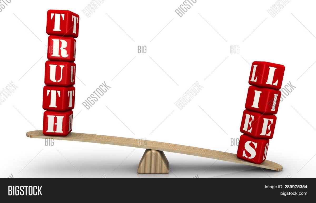 Правда и ложь на весах