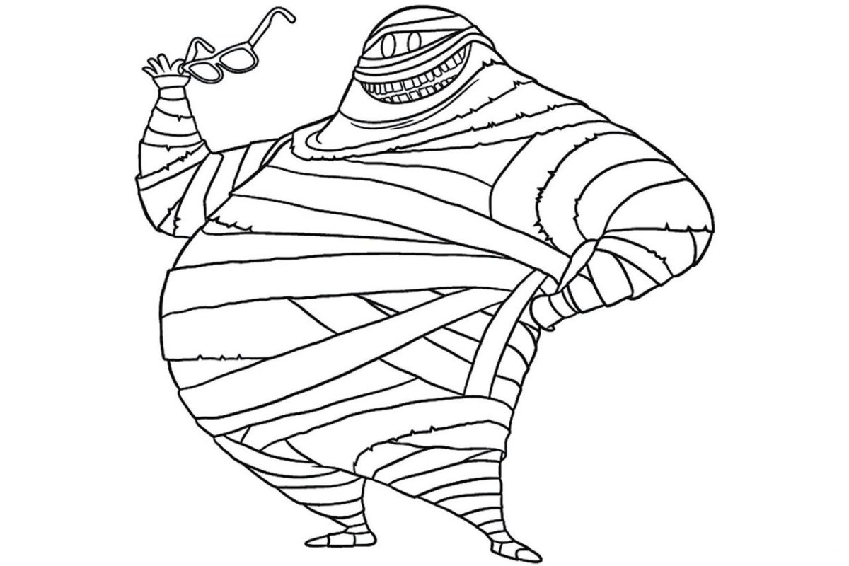 Раскраски Монстер Хай Эбби