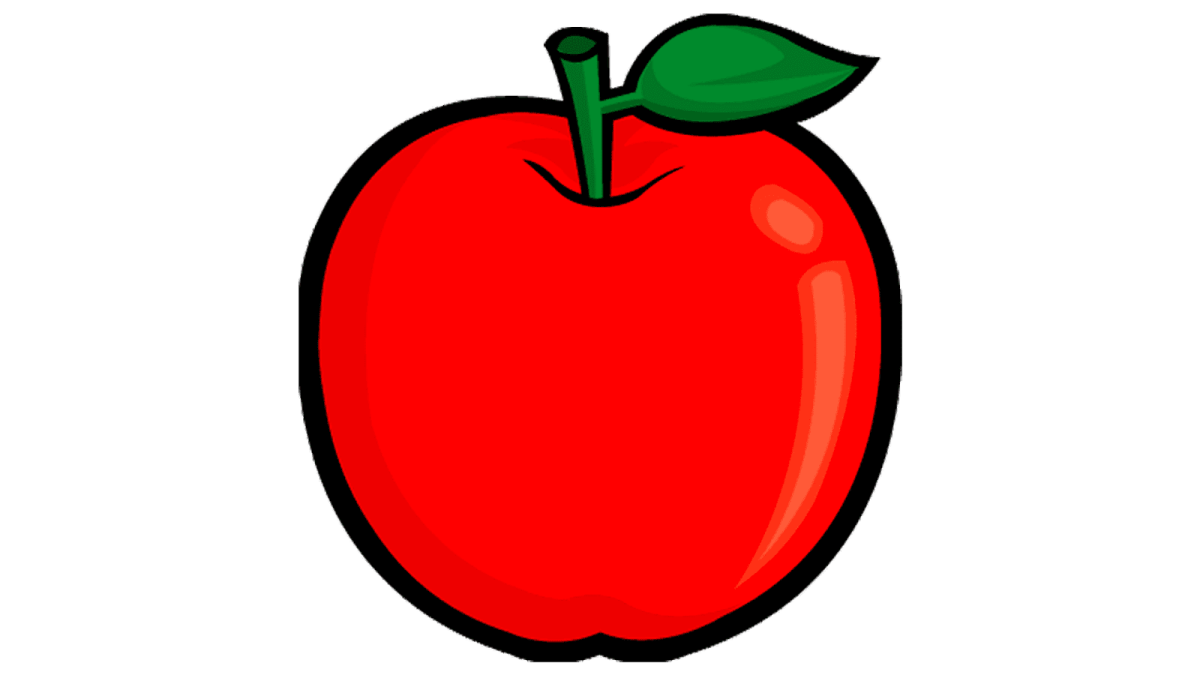 Аппликация яблоко