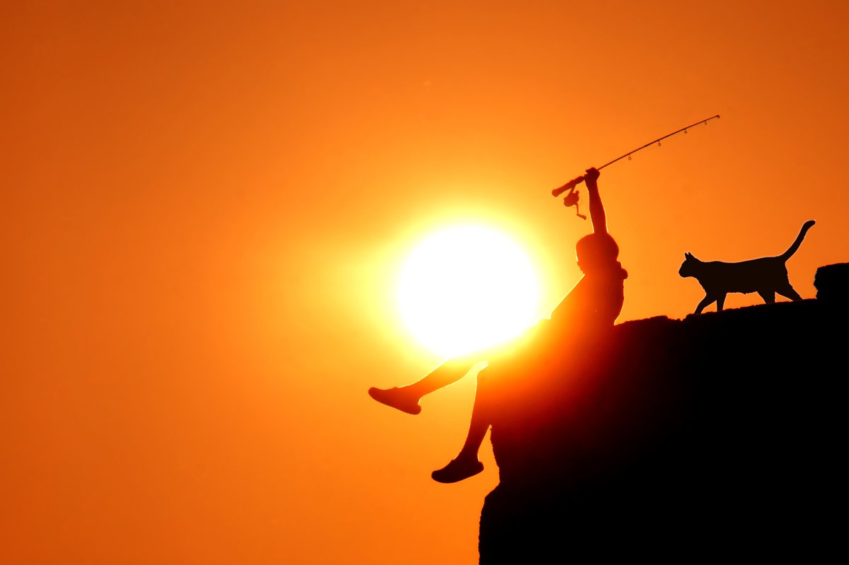 Поймал солнце